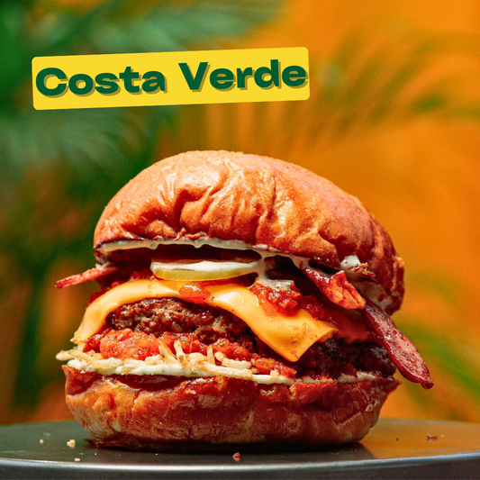 2 Hamburguesas Premium + 8 Alitas + 2 Bebidas por $20 en El Container Food West