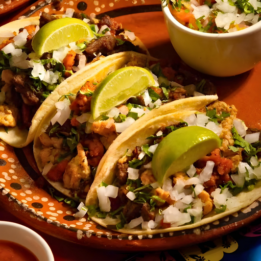 La Bandeja de Tacos Más Grande de Panamá por $20 en Como en México