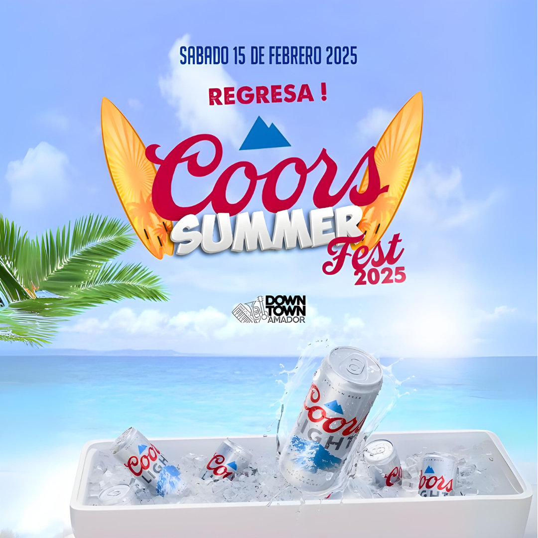 2 Entradas para Coors Summer Fest 2025 + Open Coors Light por $10 en Downtown Amador